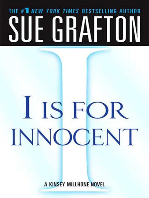 Couverture de I is for Innocent